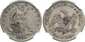 1/2 Dollar 美利堅合眾國 (1776 - ) 銀 