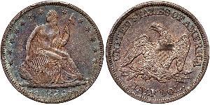 1/2 Dollar 美利堅合眾國 (1776 - ) 銀 