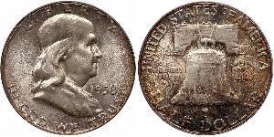 1/2 Dollar 美利堅合眾國 (1776 - ) 銀 Franklin Delano Roosevelt (1882-1945)