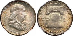 1/2 Dollar 美利堅合眾國 (1776 - ) 銀 Franklin Delano Roosevelt (1882-1945)