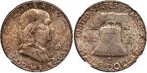 1/2 Dollar 美利堅合眾國 (1776 - ) 銀 Franklin Delano Roosevelt (1882-1945)