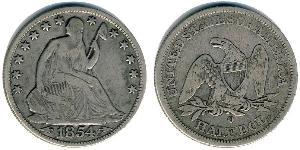 1/2 Dollar 美利堅合眾國 (1776 - ) 銀 