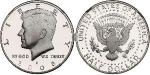 1/2 Dollar 美利堅合眾國 (1776 - ) 銀 John Fitzgerald Kennedy (1917-1963)