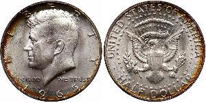 1/2 Dollar 美利堅合眾國 (1776 - ) 銀 John Fitzgerald Kennedy (1917-1963)