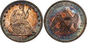 1/2 Dollar 美利堅合眾國 (1776 - ) 銀 