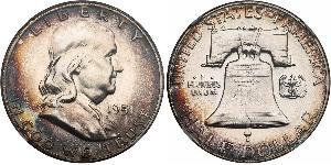 1/2 Dollar 美利堅合眾國 (1776 - ) 銀 Franklin Delano Roosevelt (1882-1945)