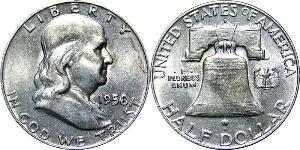 1/2 Dollar 美利堅合眾國 (1776 - ) 銀 Franklin Delano Roosevelt (1882-1945)