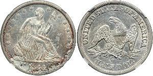 1/2 Dollar 美利堅合眾國 (1776 - ) 銀 