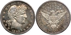 1/2 Dollar 美利堅合眾國 (1776 - ) 銀 