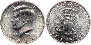 1/2 Dollar 美利堅合眾國 (1776 - ) 銀 John Fitzgerald Kennedy (1917-1963)