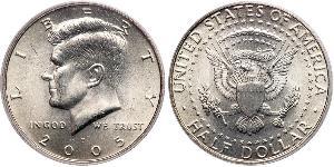 1/2 Dollar 美利堅合眾國 (1776 - ) 銀 John Fitzgerald Kennedy (1917-1963)