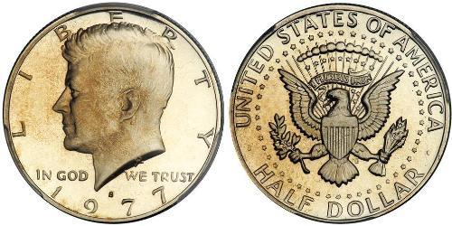 1/2 Dollar 美利堅合眾國 (1776 - ) 銀 John Fitzgerald Kennedy (1917-1963)