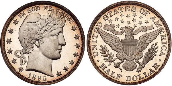 1/2 Dollar 美利堅合眾國 (1776 - ) 銀 
