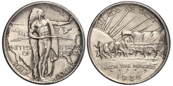 1/2 Dollar 美利堅合眾國 (1776 - ) 銀 
