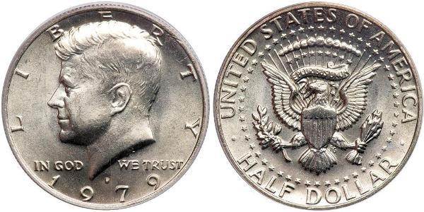 1/2 Dollar 美利堅合眾國 (1776 - ) 銀 John Fitzgerald Kennedy (1917-1963)