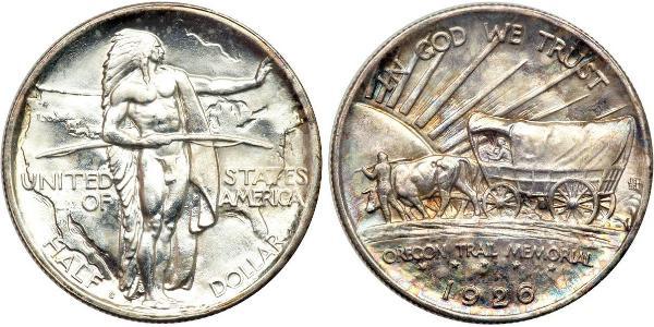 1/2 Dollar 美利堅合眾國 (1776 - ) 銀 