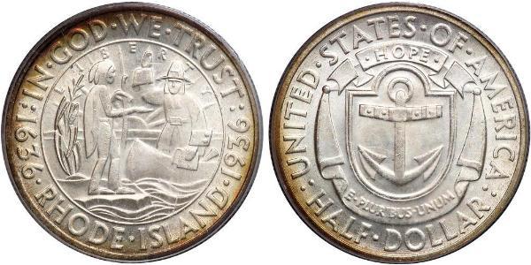 1/2 Dollar 美利堅合眾國 (1776 - ) 銀 