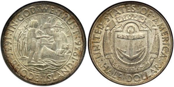 1/2 Dollar 美利堅合眾國 (1776 - ) 銀 