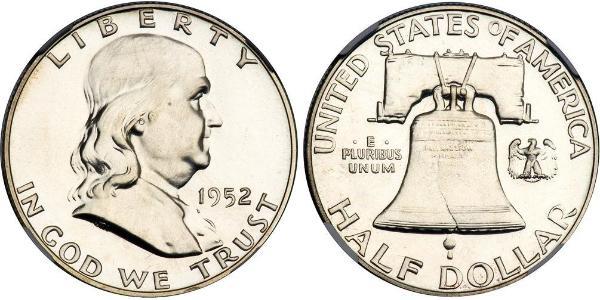 1/2 Dollar 美利堅合眾國 (1776 - ) 銀 Franklin Delano Roosevelt (1882-1945)