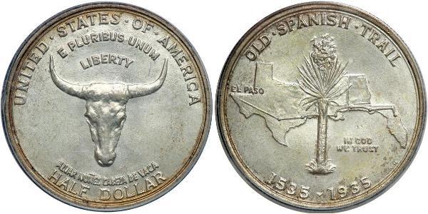 1/2 Dollar 美利堅合眾國 (1776 - ) 銀 