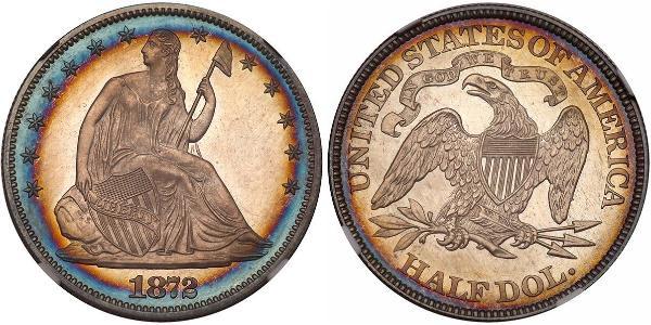 1/2 Dollar 美利堅合眾國 (1776 - ) 銀 