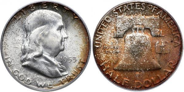 1/2 Dollar 美利堅合眾國 (1776 - ) 銀 Franklin Delano Roosevelt (1882-1945)