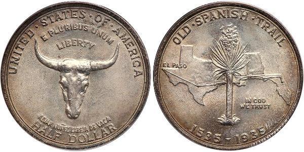 1/2 Dollar 美利堅合眾國 (1776 - ) 銀 