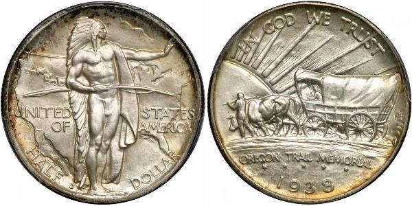 1/2 Dollar 美利堅合眾國 (1776 - ) 銀 