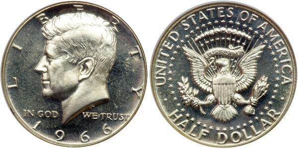 1/2 Dollar 美利堅合眾國 (1776 - ) 銀 John Fitzgerald Kennedy (1917-1963)