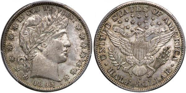 1/2 Dollar 美利堅合眾國 (1776 - ) 銀 