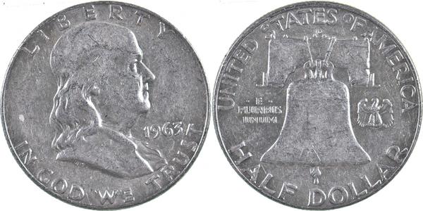 1/2 Dollar 美利堅合眾國 (1776 - ) 銀 Franklin Delano Roosevelt (1882-1945)