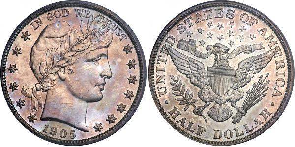 1/2 Dollar 美利堅合眾國 (1776 - ) 銀 