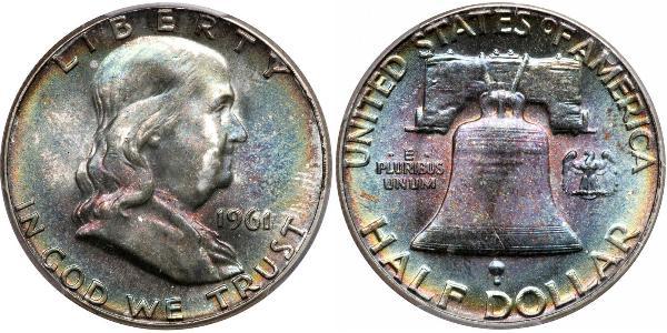 1/2 Dollar 美利堅合眾國 (1776 - ) 銀 Franklin Delano Roosevelt (1882-1945)