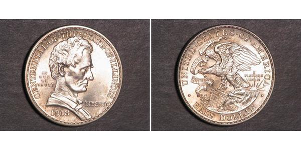 1/2 Dollar 美利堅合眾國 (1776 - ) 銀 