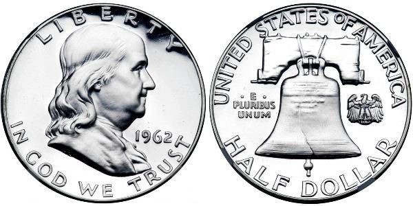 1/2 Dollar 美利堅合眾國 (1776 - ) 銀 Franklin Delano Roosevelt (1882-1945)