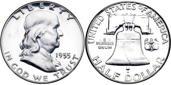 1/2 Dollar 美利堅合眾國 (1776 - ) 銀 Franklin Delano Roosevelt (1882-1945)