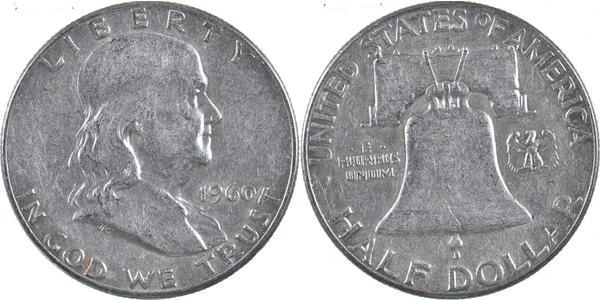 1/2 Dollar 美利堅合眾國 (1776 - ) 銀 Franklin Delano Roosevelt (1882-1945)