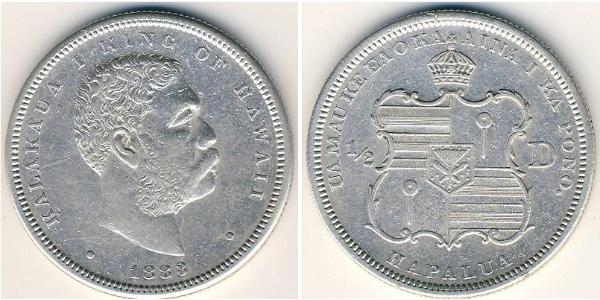 1/2 Dollar 美利堅合眾國 (1776 - ) 銀 