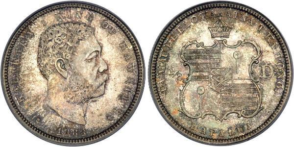 1/2 Dollar 美利堅合眾國 (1776 - ) 銀 