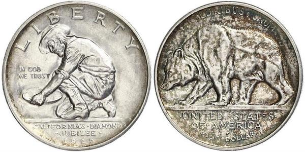 1/2 Dollar 美利堅合眾國 (1776 - ) 銀 
