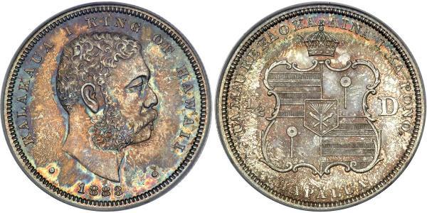 1/2 Dollar 美利堅合眾國 (1776 - ) 銀 