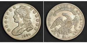 1/2 Dollar / 50 Cent Vereinigten Staaten von Amerika (1776 - ) Silber 