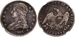 1/2 Dollar / 50 Cent Vereinigten Staaten von Amerika (1776 - ) Silber 