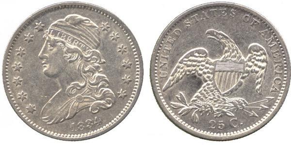 1/2 Dollar / 50 Cent Vereinigten Staaten von Amerika (1776 - ) Silber 