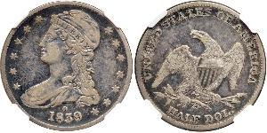 1/2 Dollar / 50 Cent USA (1776 - ) Silver 