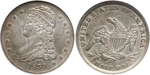 1/2 Dollar / 50 Cent USA (1776 - ) Silver 