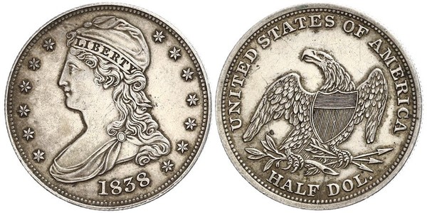 1/2 Dollar / 50 Cent USA (1776 - ) Silver 