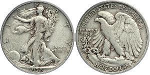 1/2 Dollaro Stati Uniti d