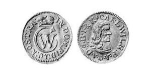 1/2 Ducat Fürstentum Anhalt-Zerbst  (1544 - 1796) Gold Karl Wilhelm (Anhalt-Zerbst)(1652 – 1718)