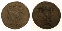 1/2 Duit Dutch Republic (1581 - 1795) Copper 